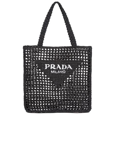 borsa prada in corda|borse prada in stoffa.